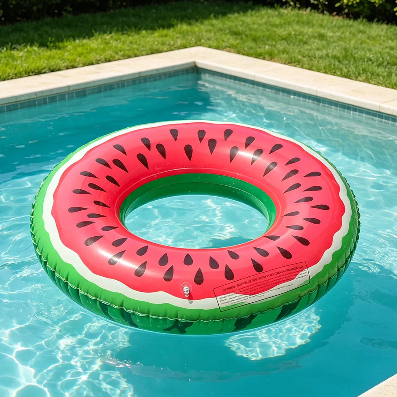 1PC Watermelon Inflatable Swim Ring