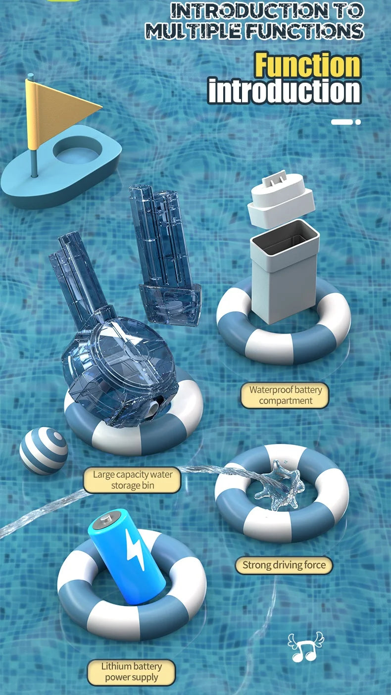 Electric Water Gun Rechargeable Automatic