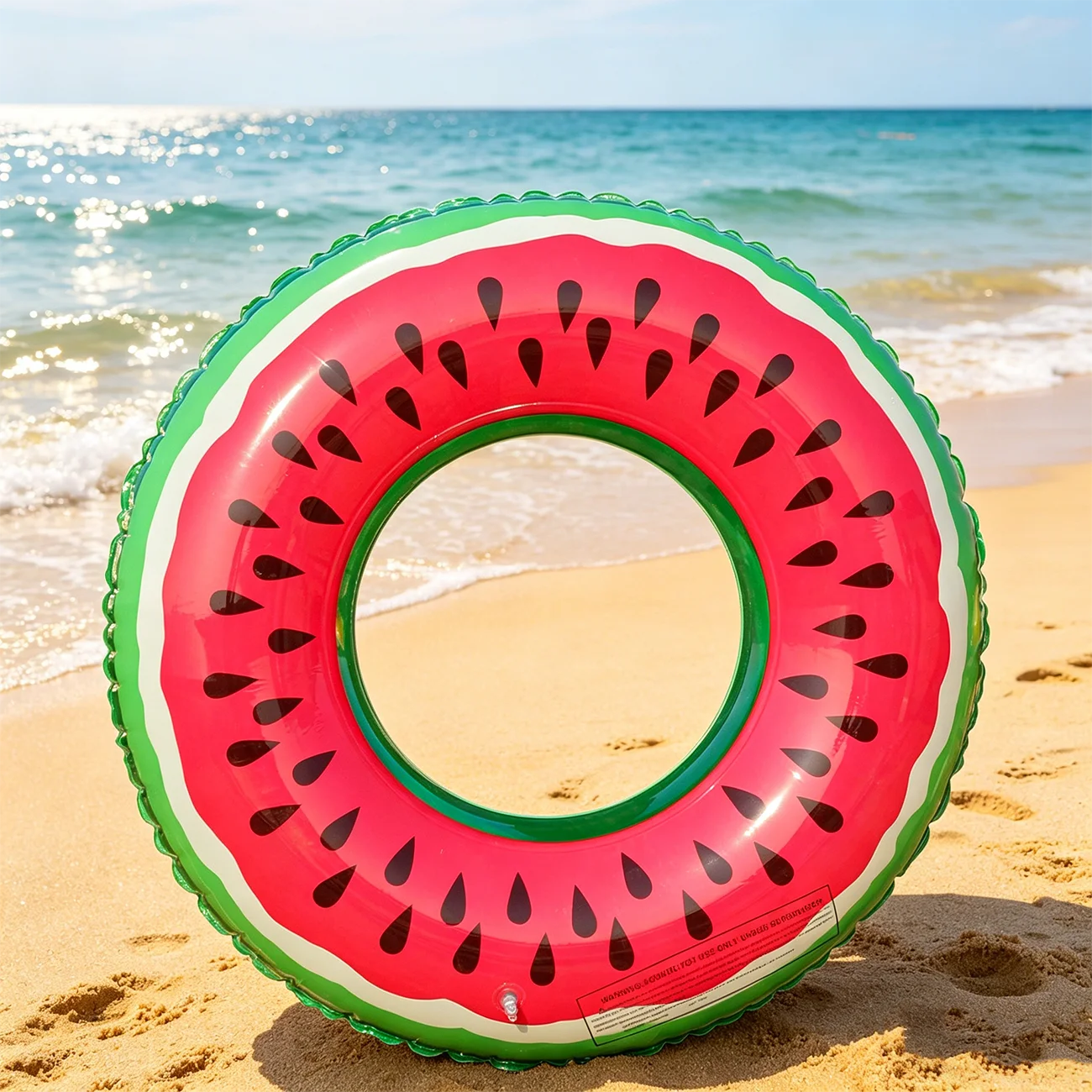 1PC Watermelon Inflatable Swim Ring