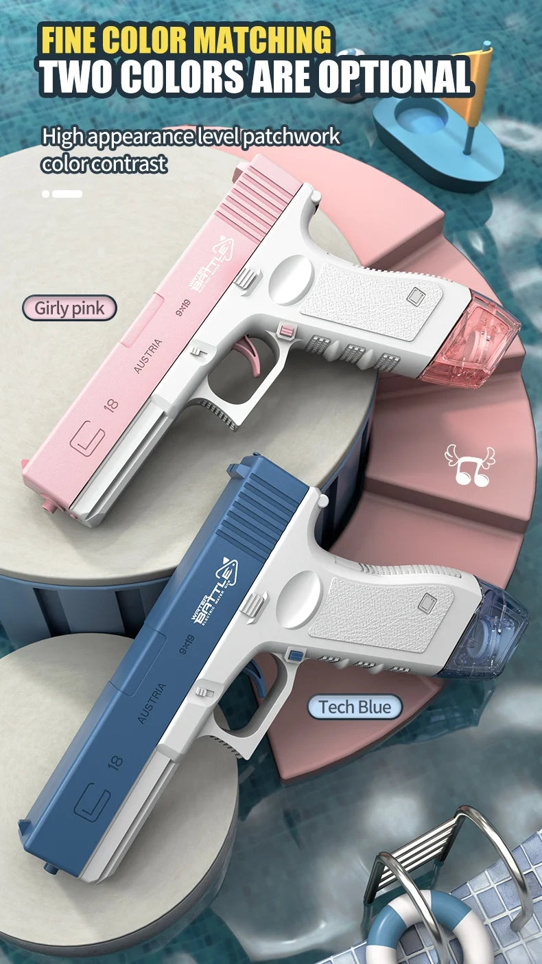 Electric Water Gun Rechargeable Automatic