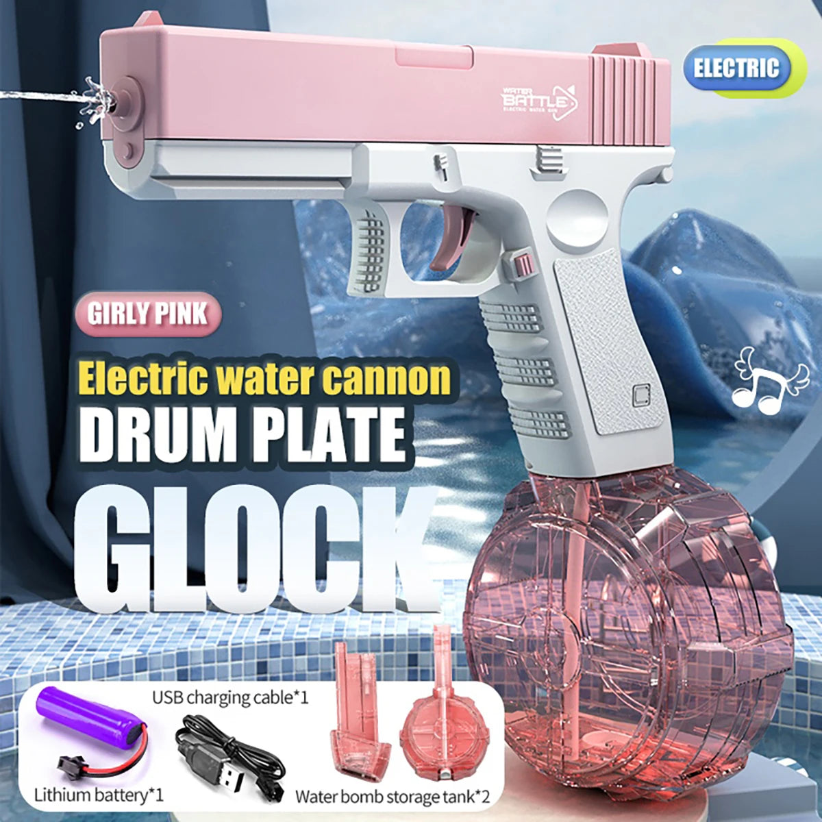 Electric Water Gun Rechargeable Automatic