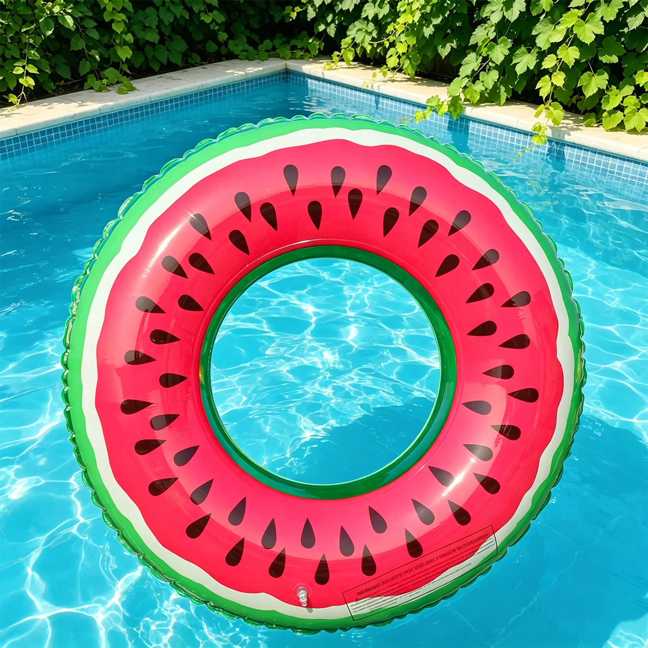 1PC Watermelon Inflatable Swim Ring